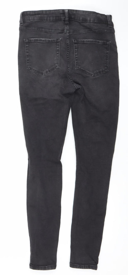 Womens UK Size 12 Denim Co. Slim Fit Skinny Black Jeans