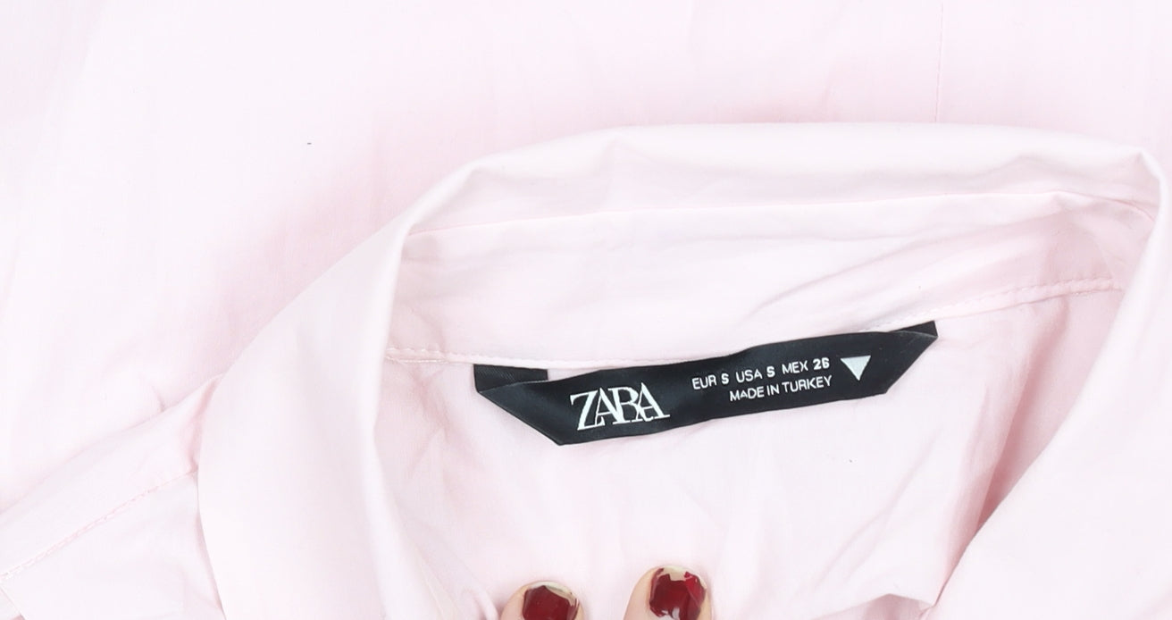 Womens UK Size S Zara Shirt Dress