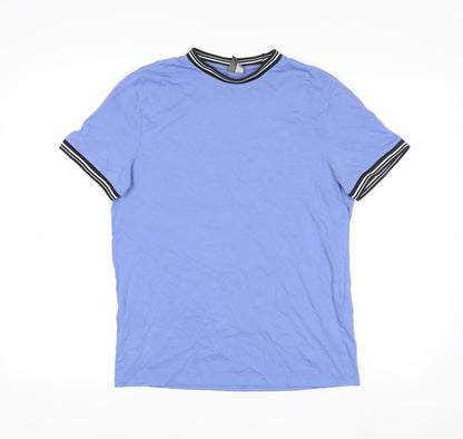 Mens UK Size S ASOS Blue  T-Shirt