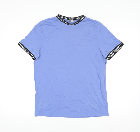 Mens UK Size S ASOS Blue  T-Shirt
