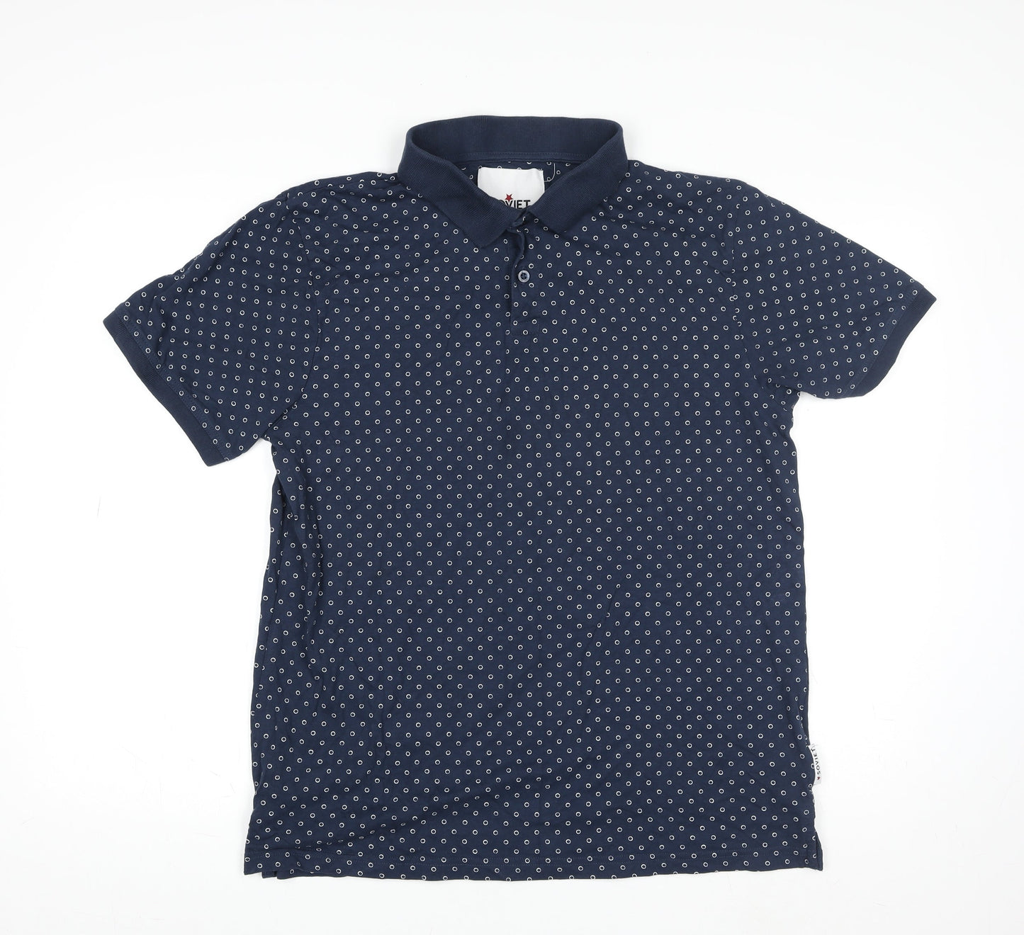 Mens UK Size XL Soviet 100% Cotton Polo Shirt
