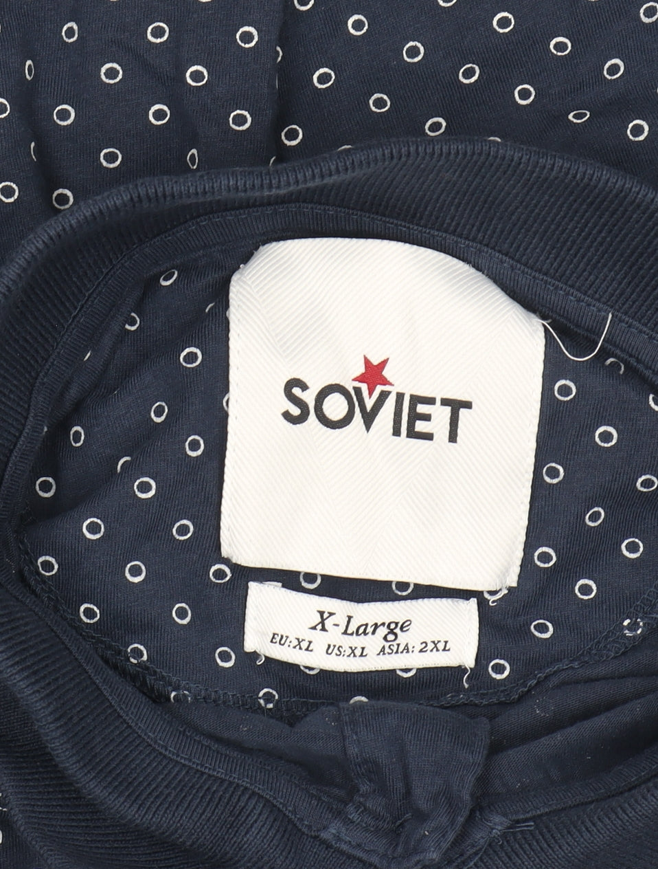 Mens UK Size XL Soviet 100% Cotton Polo Shirt