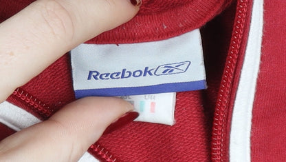 Mens UK Size L Reebok Red Gym & Training Running & Jogging Jacket