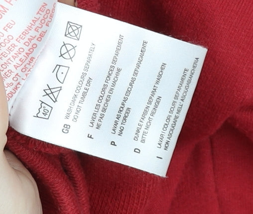 Mens UK Size L Reebok Red Gym & Training Running & Jogging Jacket
