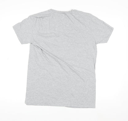 Unisex Adults UK Size L Game Of Thrones Grey Basic T-Shirt
