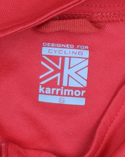 Mens UK Size S Karrimor Red Cycling T-Shirt