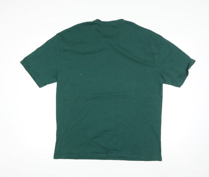 Mens UK Size L Jameson Carter Green  T-Shirt