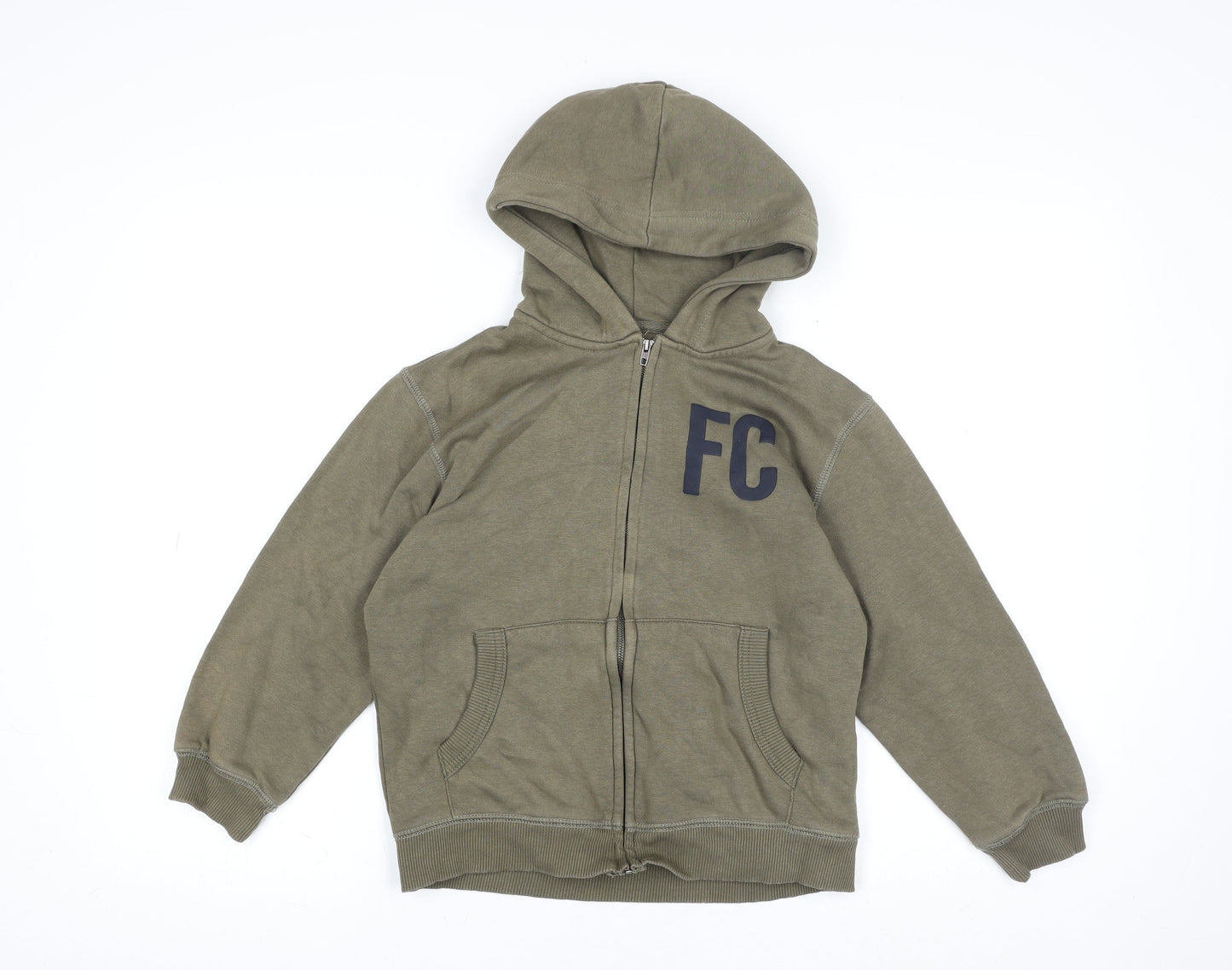 Teens UK Size 9 Slim French Connection Green Casual Jacket