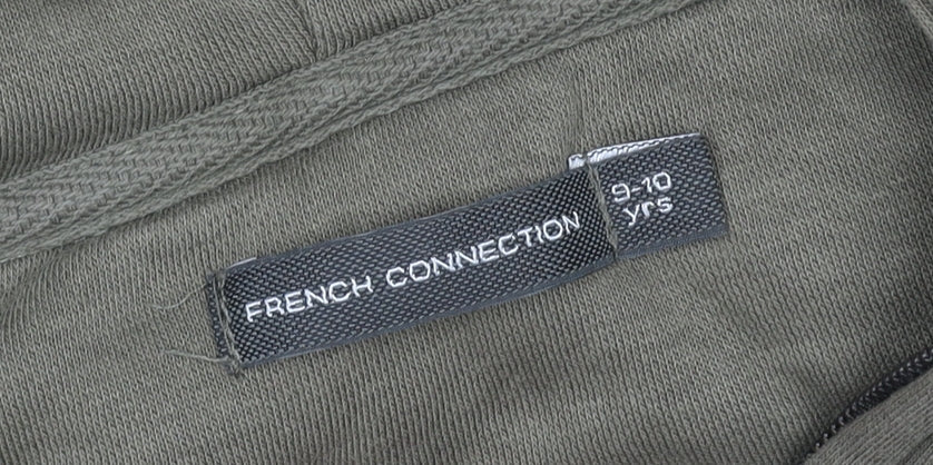 Teens UK Size 9 Slim French Connection Green Casual Jacket