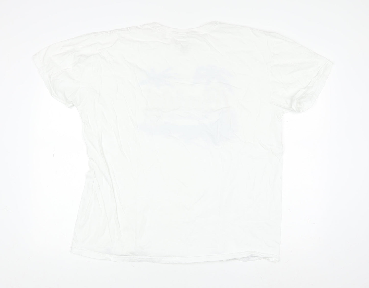 Quiksilver Men's White XL Florida Graphic Regular Fit T-Shirt