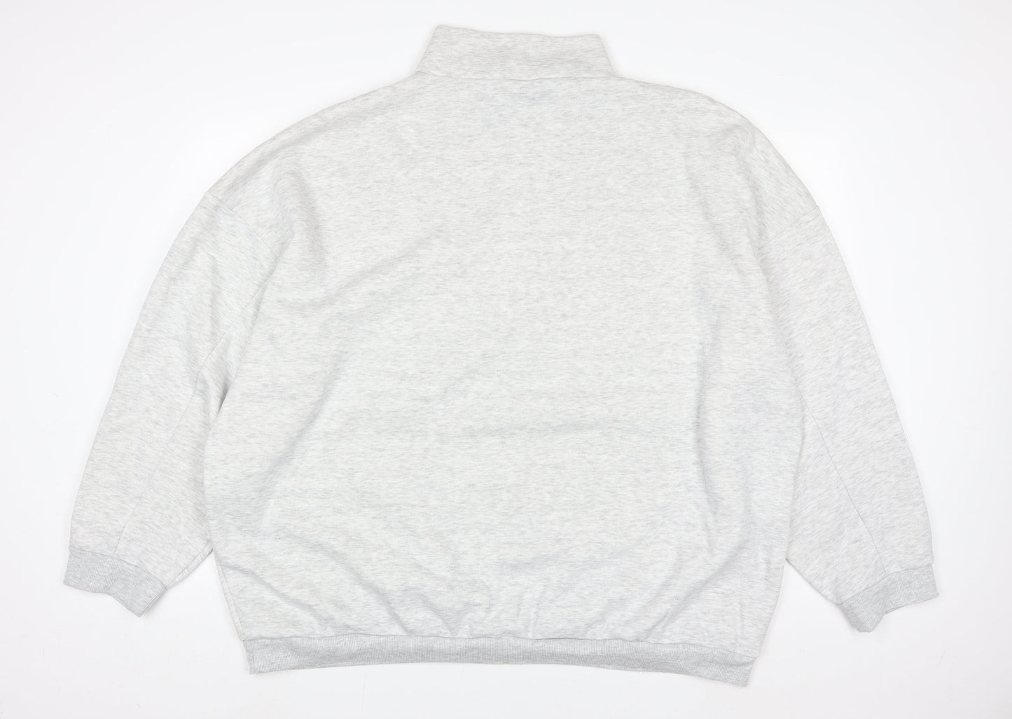 Womens UK Size 22 Boohoo Grey Pullover Sweatshirt