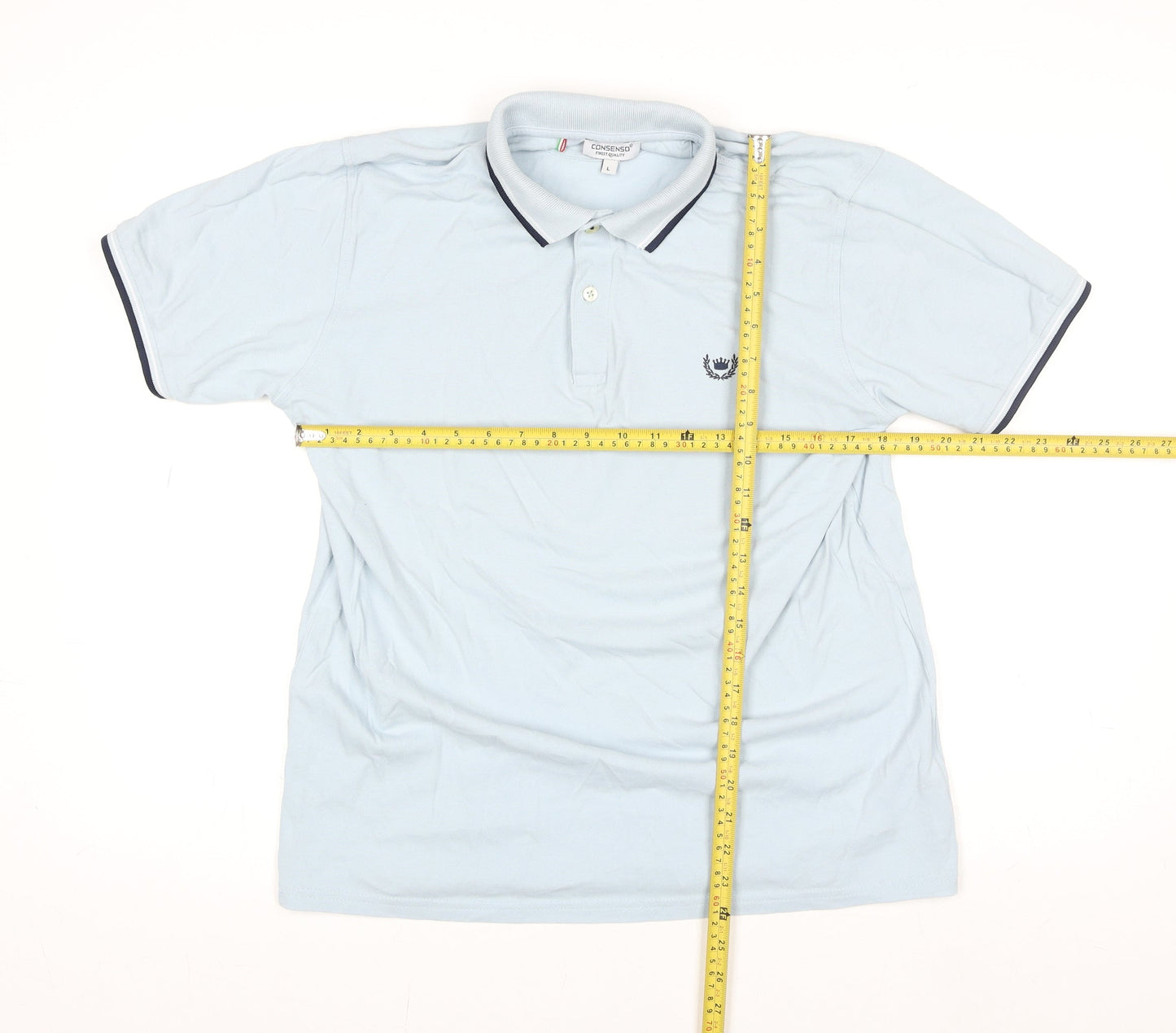 Mens UK Size L Consenso Cotton Polo Shirt