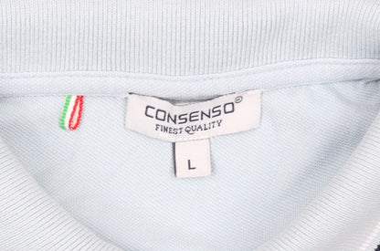 Mens UK Size L Consenso Cotton Polo Shirt