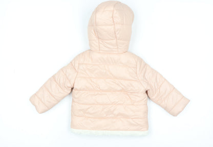 Girls UK Size 12 Months Michael Michael Kors Pink Puffer Jacket