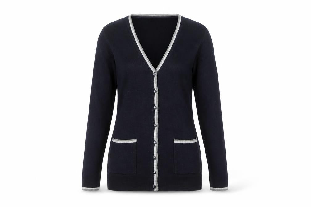 Womens UK Size S Zara Black Cardigan Jumper