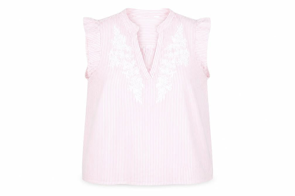 Womens UK Size S Dunnes Stores Pink Camisole Blouse