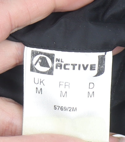 Womens UK Size M NL Active Black Puffer Jacket