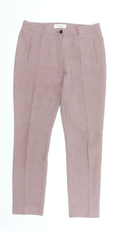 Womens UK Size 12 Carolyn Donnelly The Edit Slim Fit Cropped Multicoloured Trous