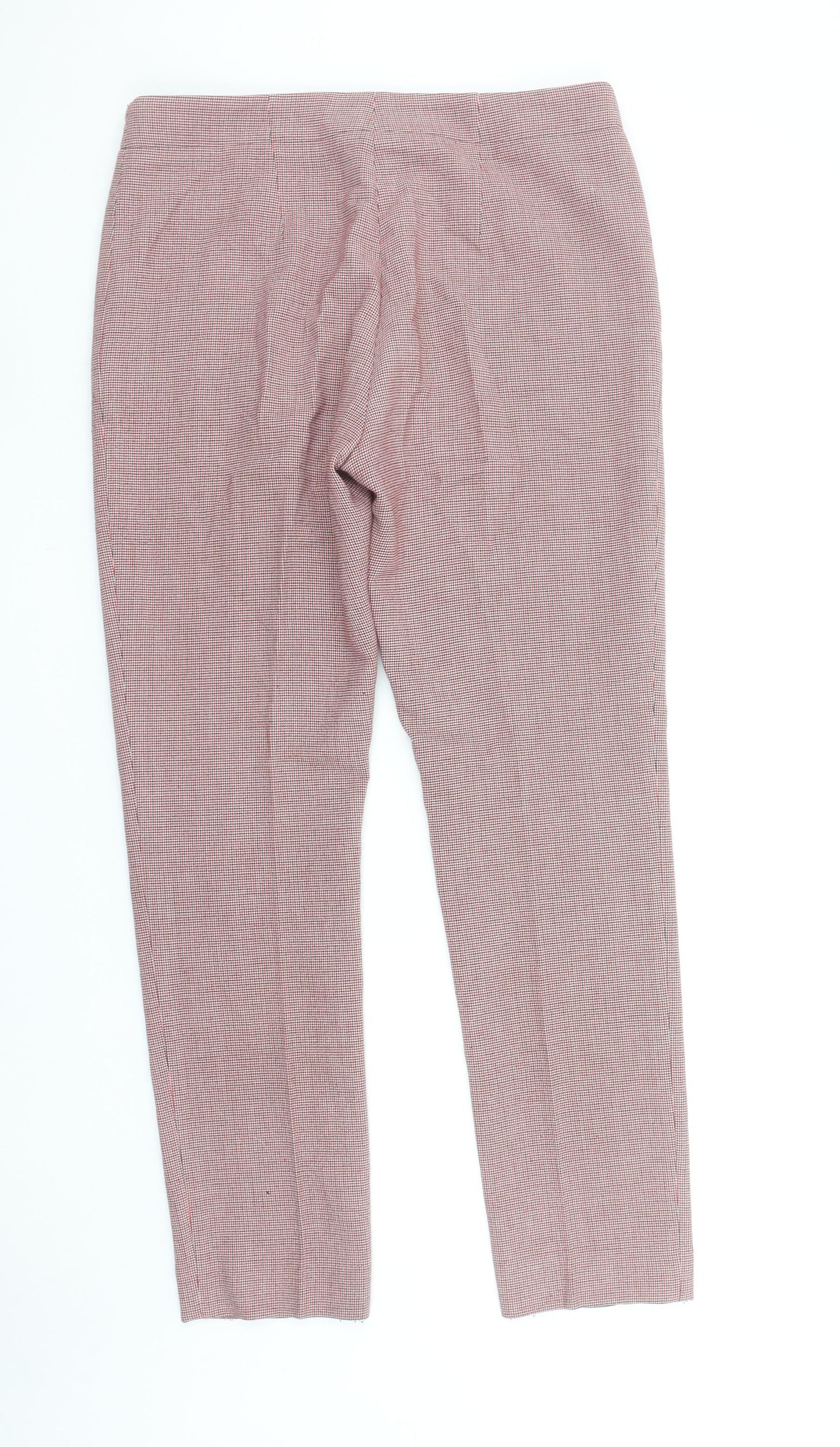 Womens UK Size 12 Carolyn Donnelly The Edit Slim Fit Cropped Multicoloured Trous
