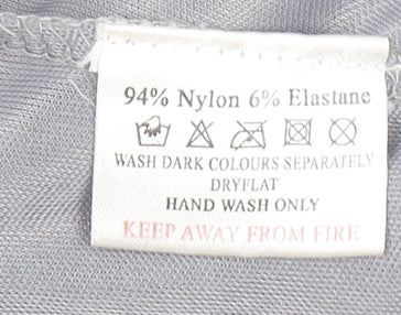 Influence Women Silver Sequin Bodycon Short Sleeve Dress Size 12