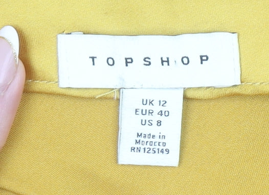 Womens UK Size 12 Topshop Slip Dress