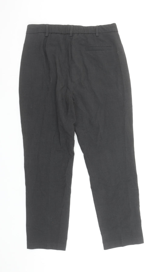 Womens UK Size 10 Marks and Spencer Classic Fit Business Casual Workwear Grey Tr
