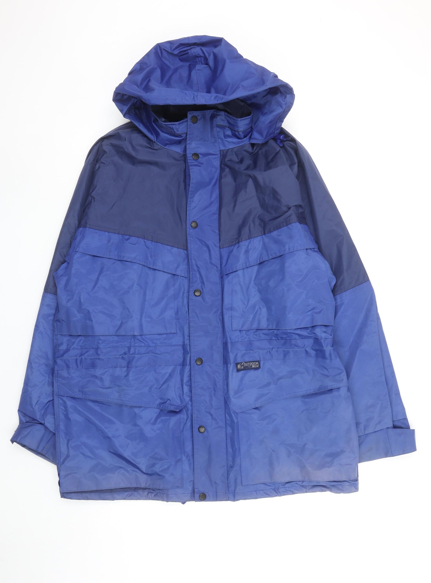 Mens UK Size M Outdoor Wear by R.M Blue Rain Coat