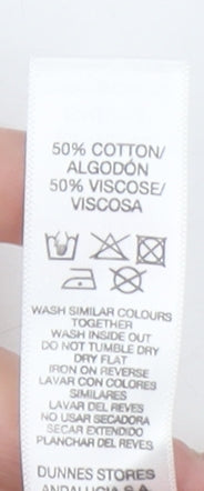 Gallery Women’s Ivory Beaded Neck Long Sleeve Knit Cardigan Size S