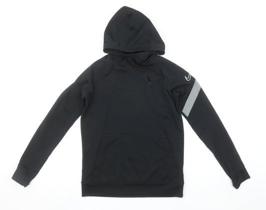 Boys UK Size M Nike Black Pullover Hoodie
