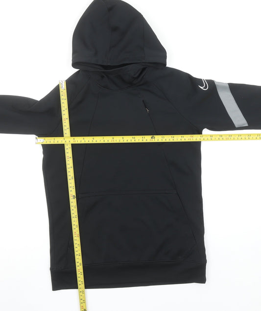 Boys UK Size M Nike Black Pullover Hoodie