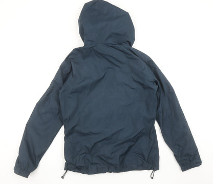 Hi Gear Women Blue Size 10 Waterproof Hooded Rain Coat Jacket