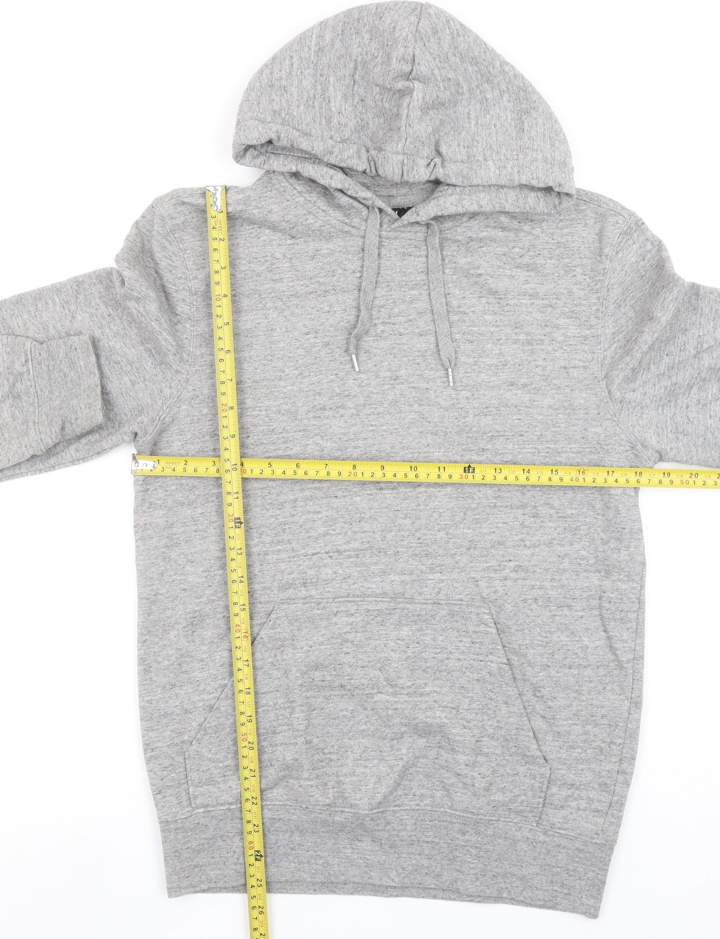 Mens UK Size XS H&M Grey Pullover Hoodie