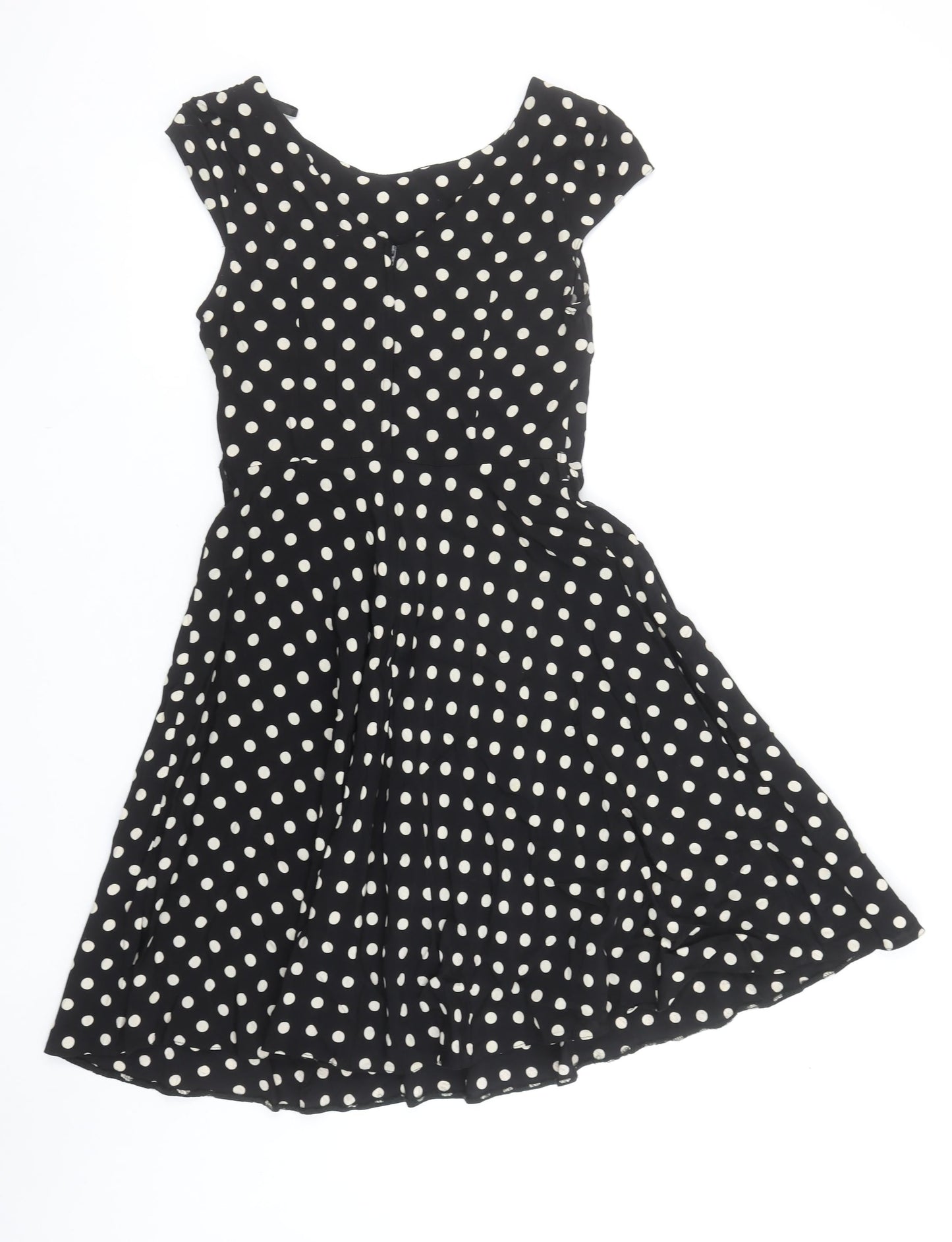 Womens UK Size 10 Wallis Fit & Flare Dress