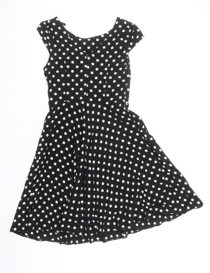 Womens UK Size 10 Wallis Fit & Flare Dress