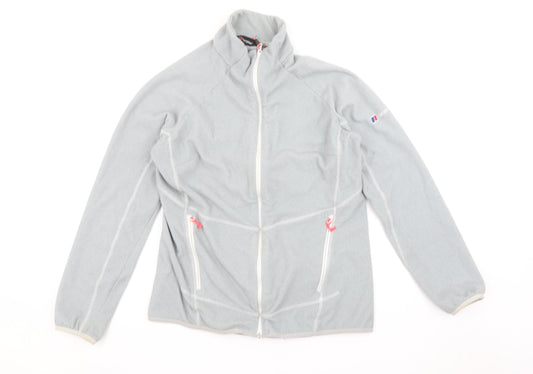 Berghaus Women's Grey Fleece Full Zip Jacket Size 14