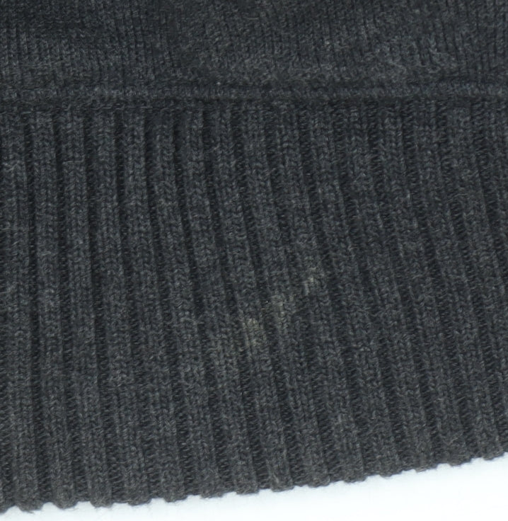 Marks and Spencer Men’s Grey Full Zip Cotton Jumper XL