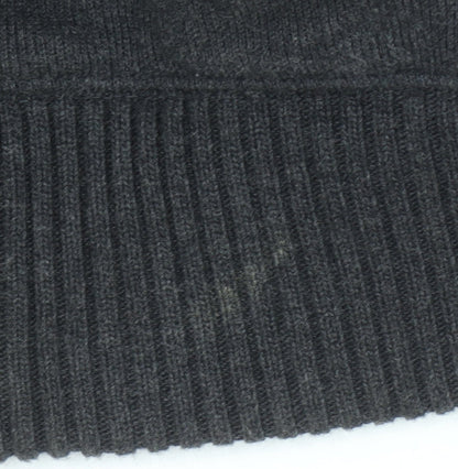 Marks and Spencer Men’s Grey Full Zip Cotton Jumper XL