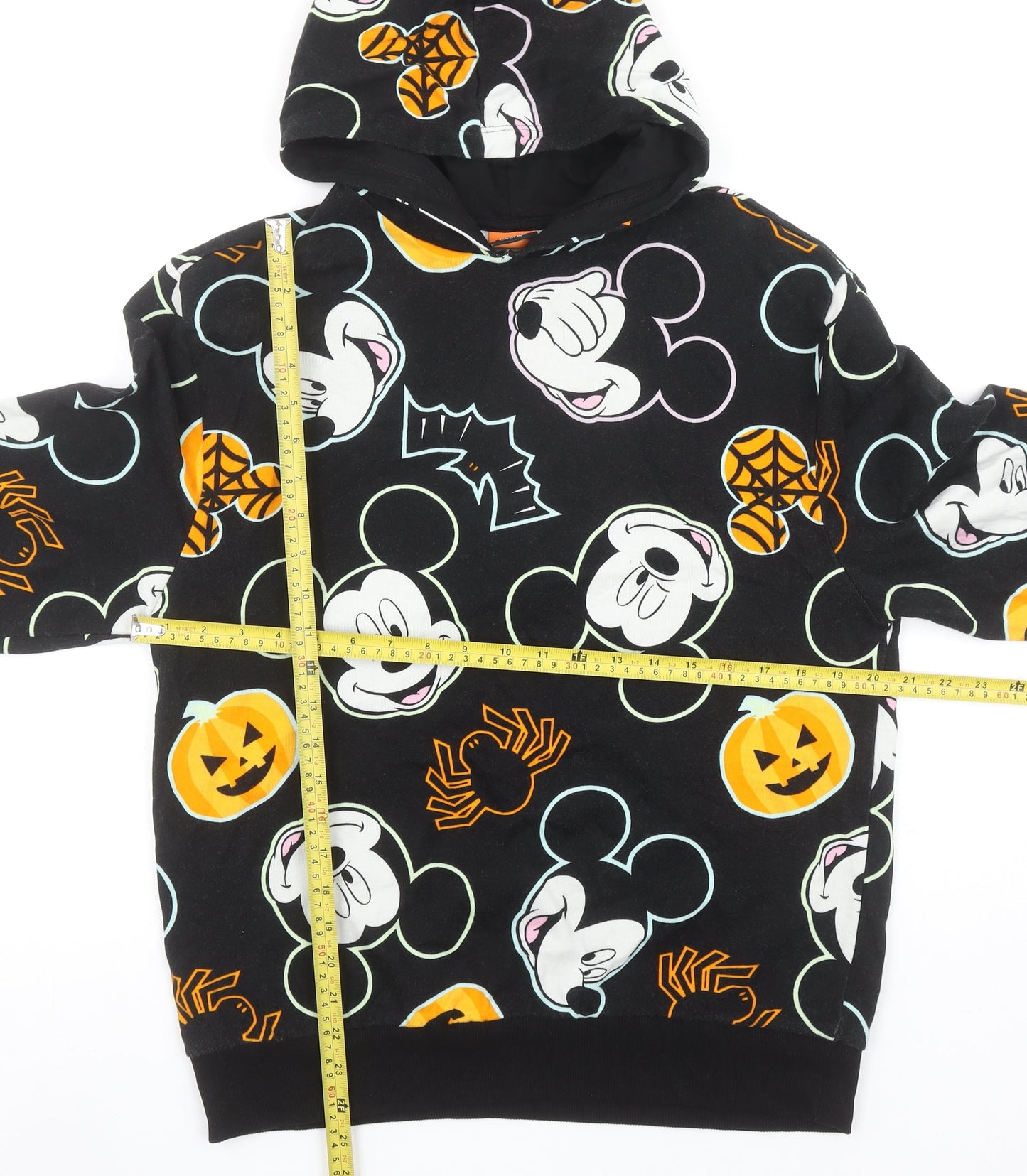 Womens UK Size S George Black Pullover Hoodie