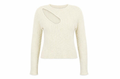 Womens UK Size 12 Zara Ivory Pullover Jumper