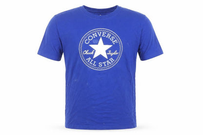 Boys UK Size XL Converse Blue BasicPullover T-Shirt