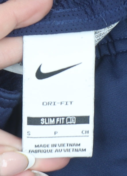 Nike PSG Mens Blue Slim Fit Track Pants S Football Activewear