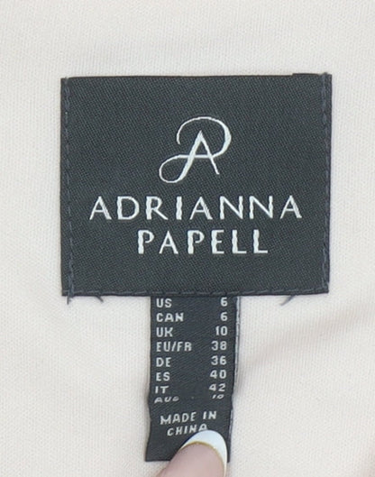 Womens UK Size 10 Adrianna Papell Sheath Dress