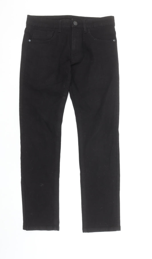 Dunnes Stores Men's Black 30W 30L Regular Fit Straight Jeans