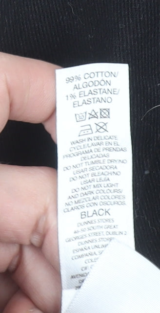 Dunnes Stores Men's Black 30W 30L Regular Fit Straight Jeans