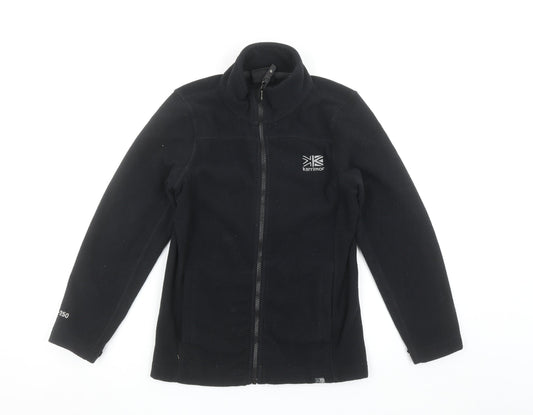 Boys UK Size 11-12 Years Karrimor Black Basic Jacket