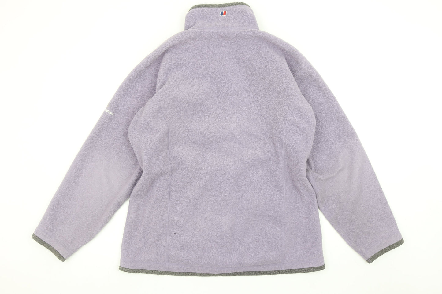 Berghaus Womens Purple Fleece Jacket Size 14 Full Zip Outdoor Coat