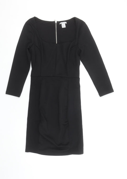 Womens UK Size XS H&M Bodycon Dress