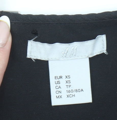 Womens UK Size XS H&M Bodycon Dress