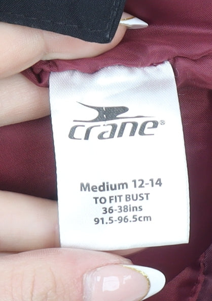 Womens UK Size 12 Crane Black Parka Coat