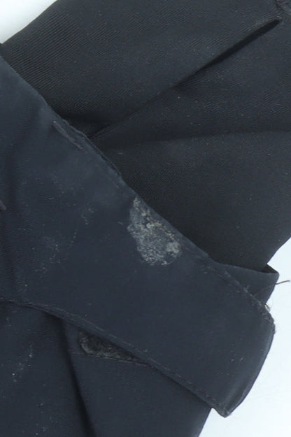 Womens UK Size 12 Crane Black Parka Coat